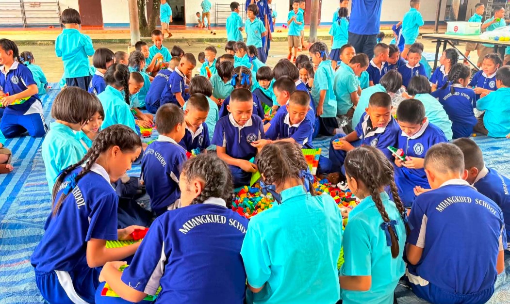 Care108 Play Time Project bringing toys to children in Thailand